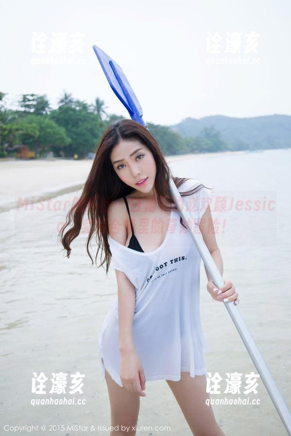 MiStar魅妍社-赵欢颜Jessica MiStar魅妍社 - 白裙下的赵欢颜Jessica,套图合集里的奇妙冒险!
