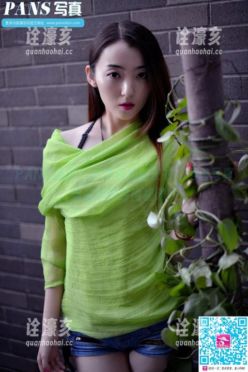 PANS摄影-玲玲 PANS摄影 - 玲玲和她的皮衣,网盘写真挑战趣味时尚极限!