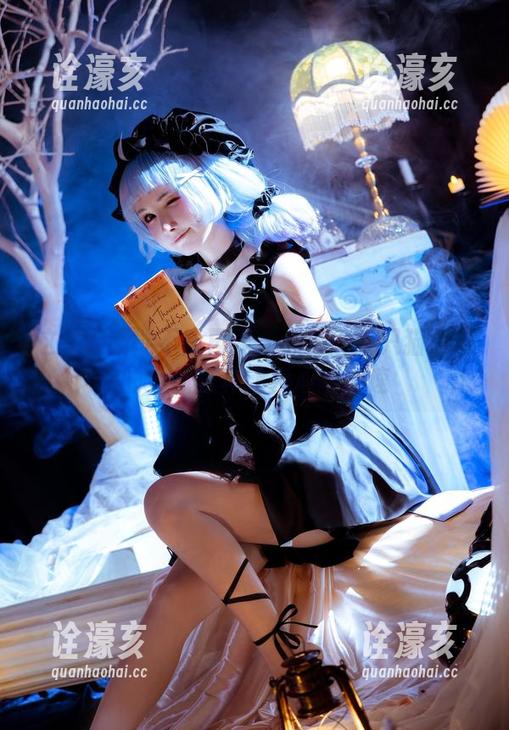 这些原图能不能再撩一点？一千只猫薄禾的女仆写真让我心跳加速