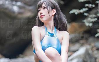 走进七七娜娜子的白色梦境——无圣光美图，值得你把头发染成白。