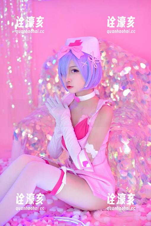 二佐Nisa 二佐Nisa的蕾姆1号本睡衣:一波未平一波又起的绝美cos资源!
