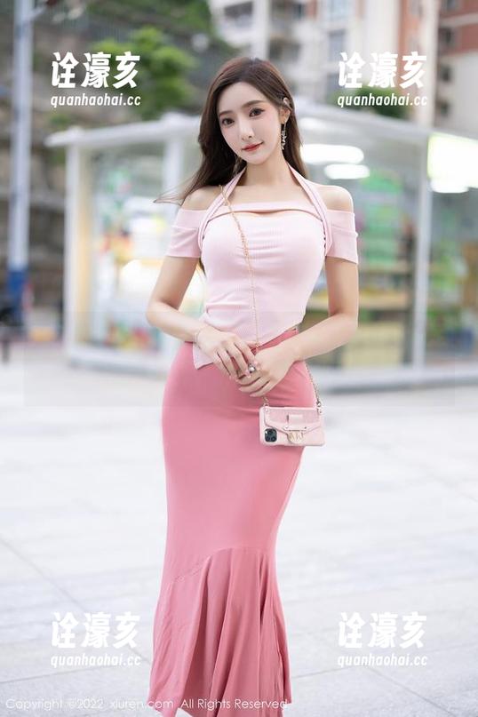 秀人网 - 当水手服遇上林文文yooki：定制写真，浪花一朵朵！